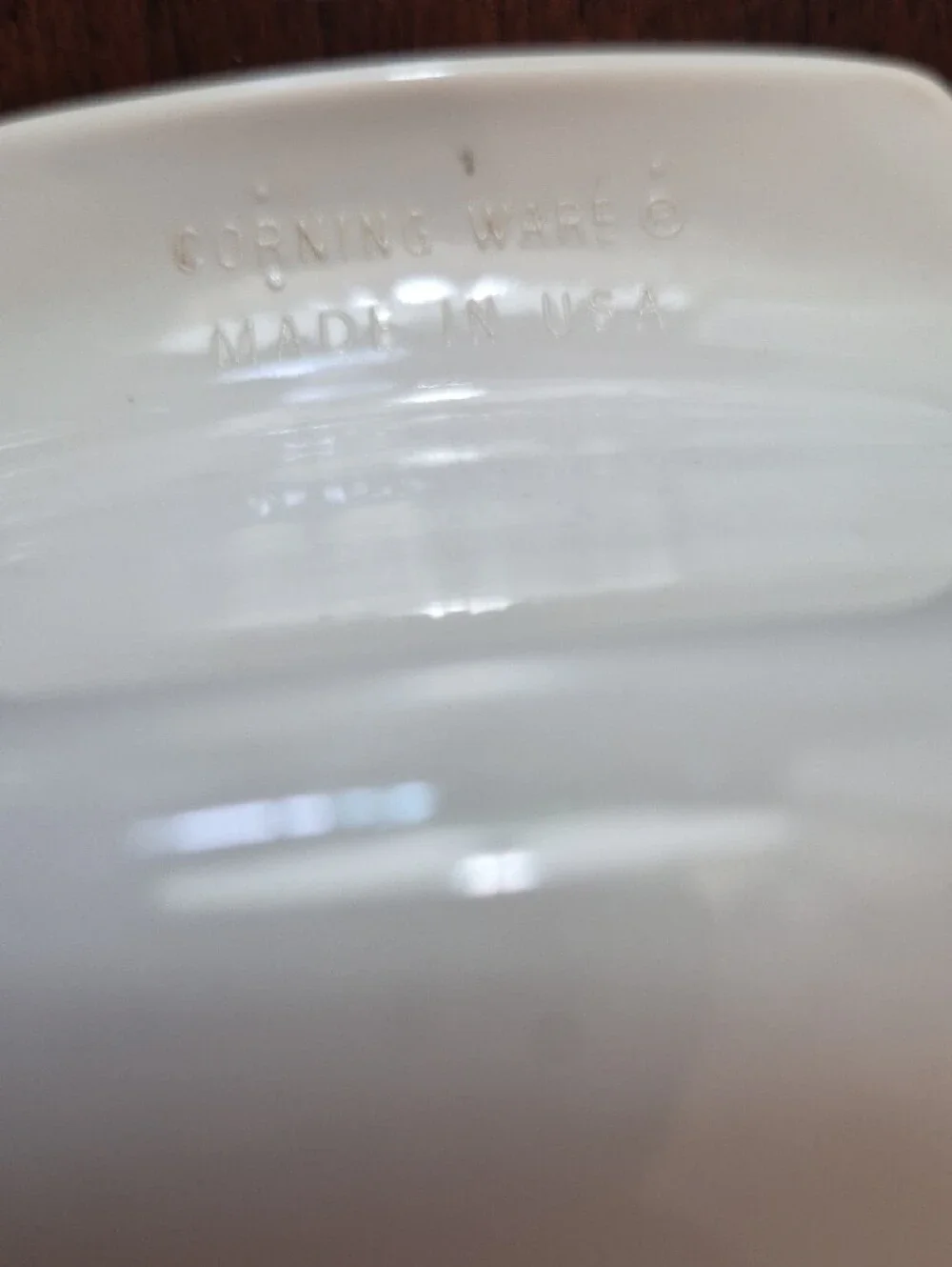 Corning Ware 2 Liter  Ceramic Casserole with Amber Glass Lid Abundance